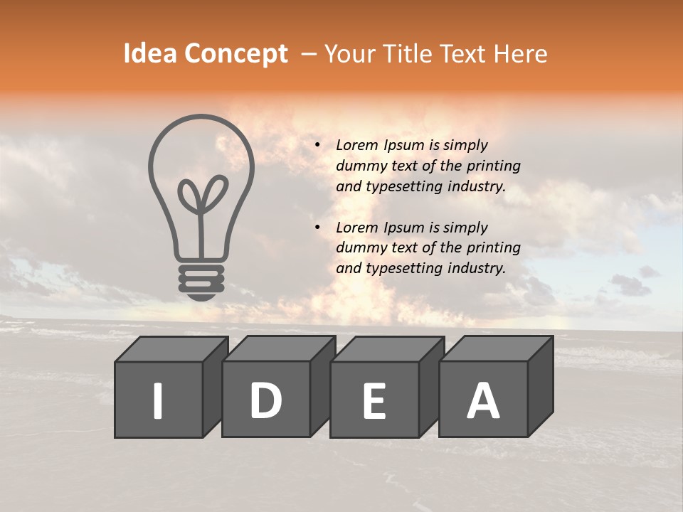 Dynamic Fire Blaze PowerPoint Template