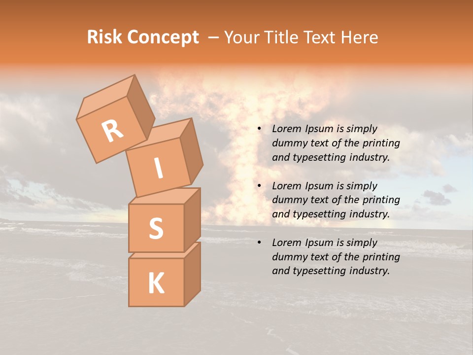 Dynamic Fire Blaze PowerPoint Template