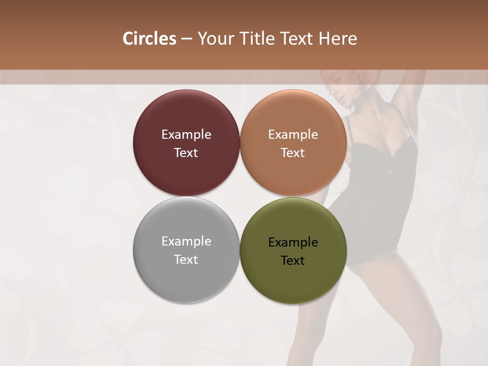 Elegance Romantic Pretty PowerPoint Template