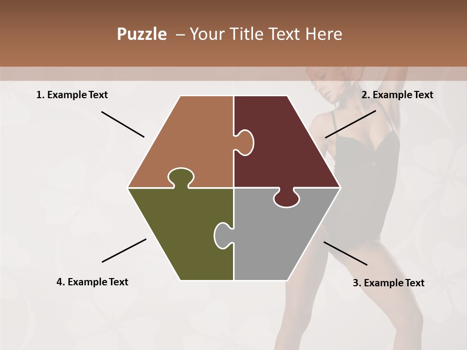 Elegance Romantic Pretty PowerPoint Template