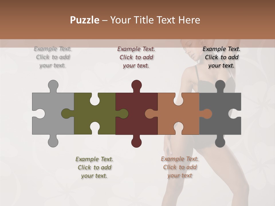 Elegance Romantic Pretty PowerPoint Template