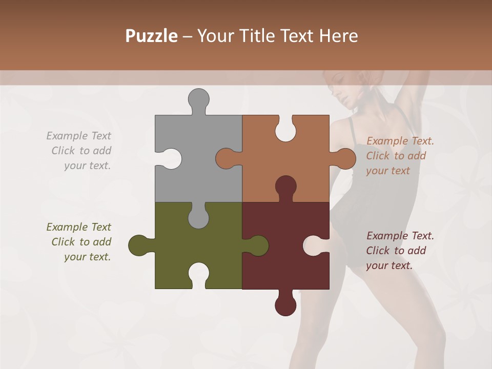 Elegance Romantic Pretty PowerPoint Template