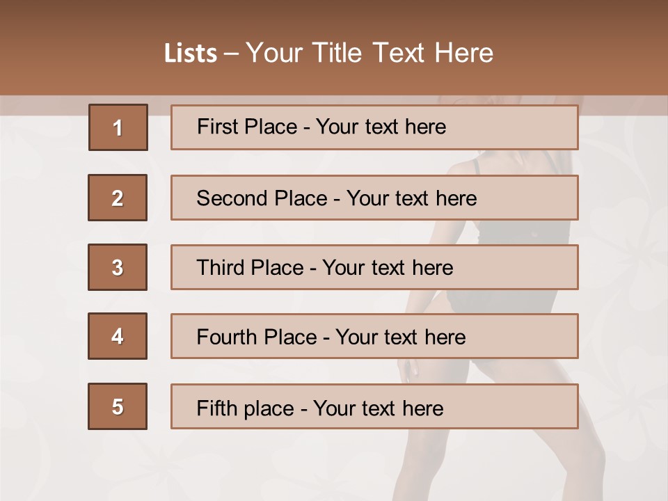 Elegance Romantic Pretty PowerPoint Template