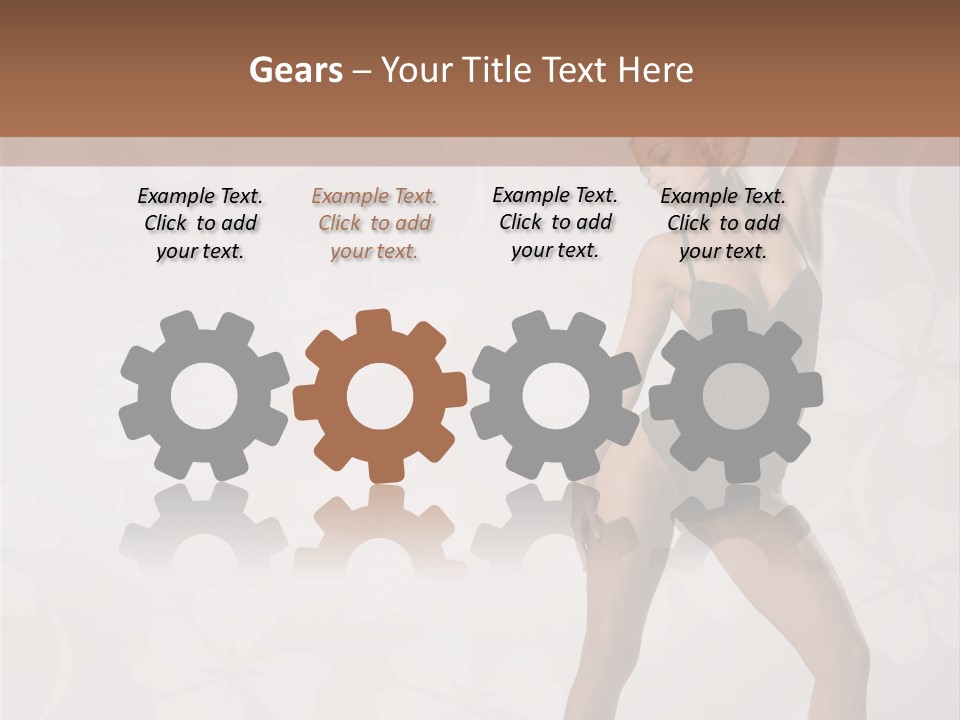 Elegance Romantic Pretty PowerPoint Template