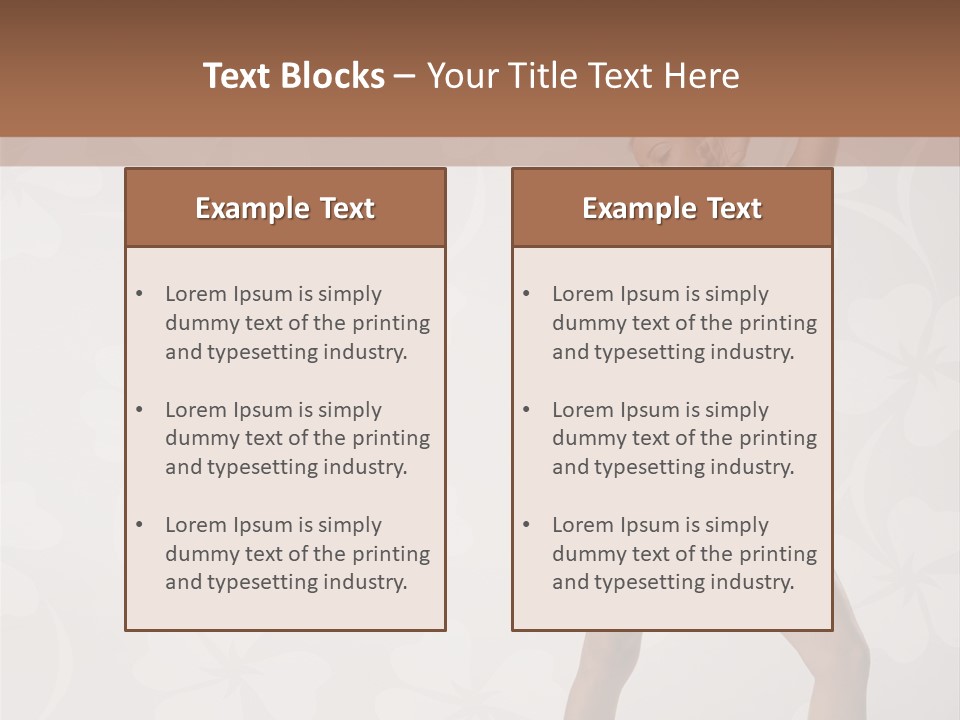 Elegance Romantic Pretty PowerPoint Template