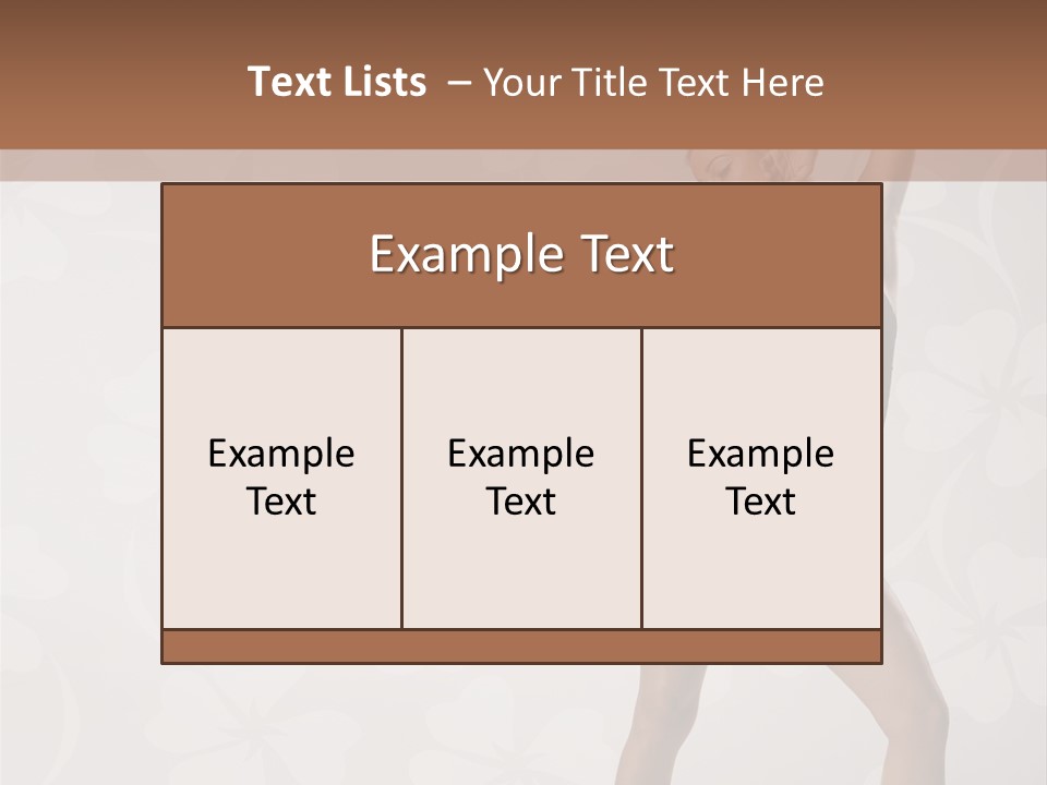 Elegance Romantic Pretty PowerPoint Template