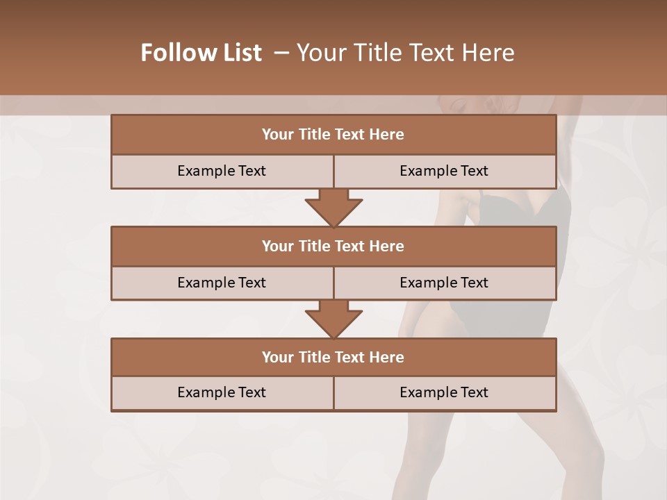 Elegance Romantic Pretty PowerPoint Template