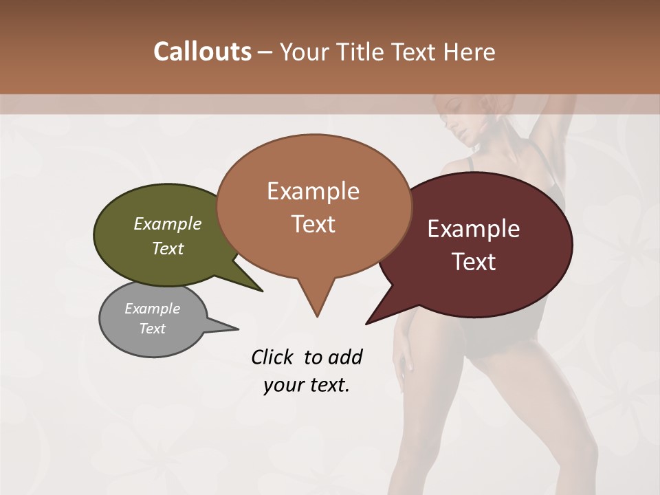 Elegance Romantic Pretty PowerPoint Template