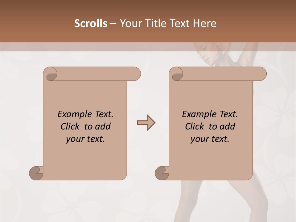 Elegance Romantic Pretty PowerPoint Template