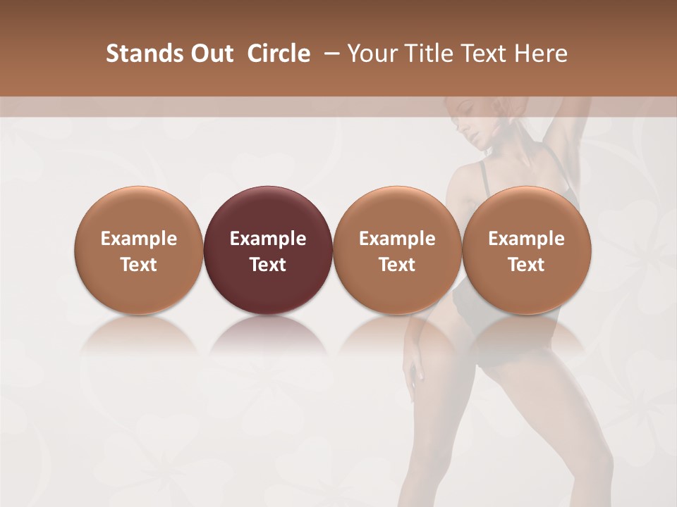 Elegance Romantic Pretty PowerPoint Template