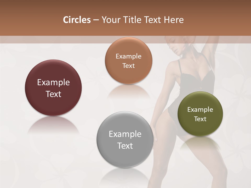 Elegance Romantic Pretty PowerPoint Template