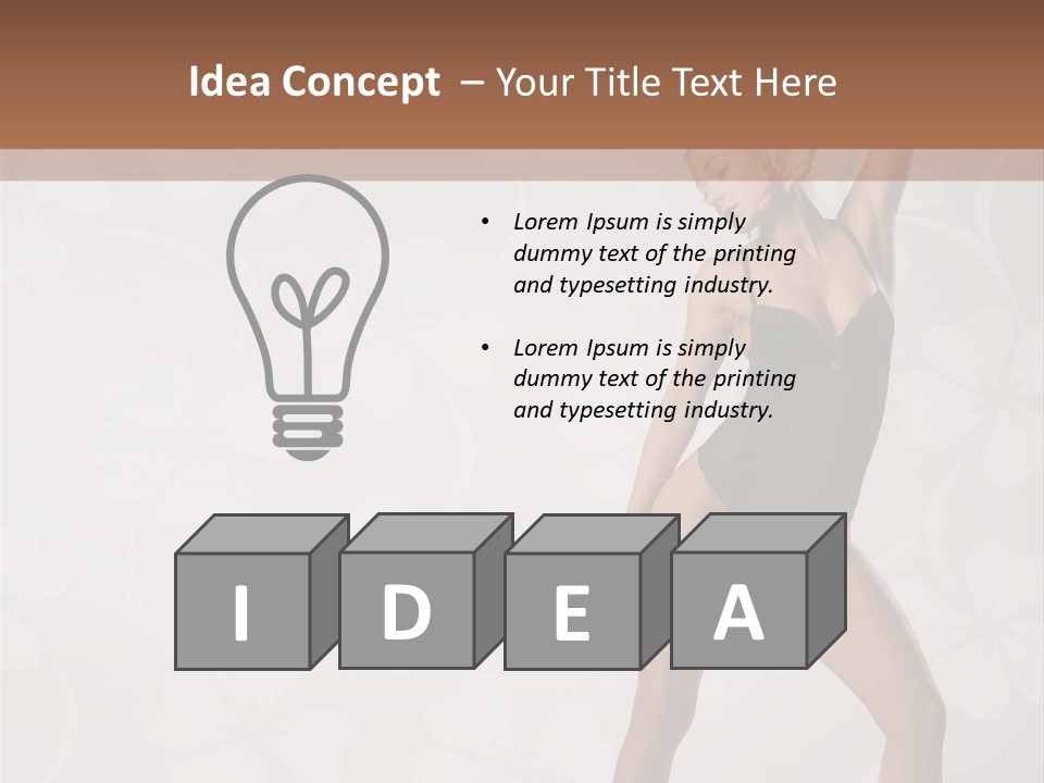 Elegance Romantic Pretty PowerPoint Template