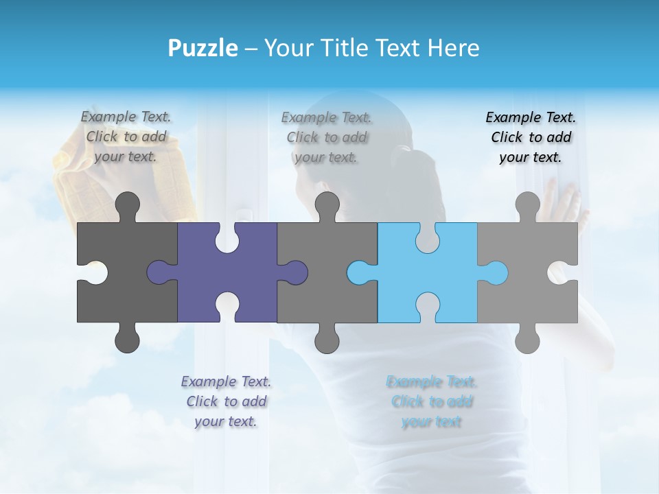 Frame Housework Occupation PowerPoint Template