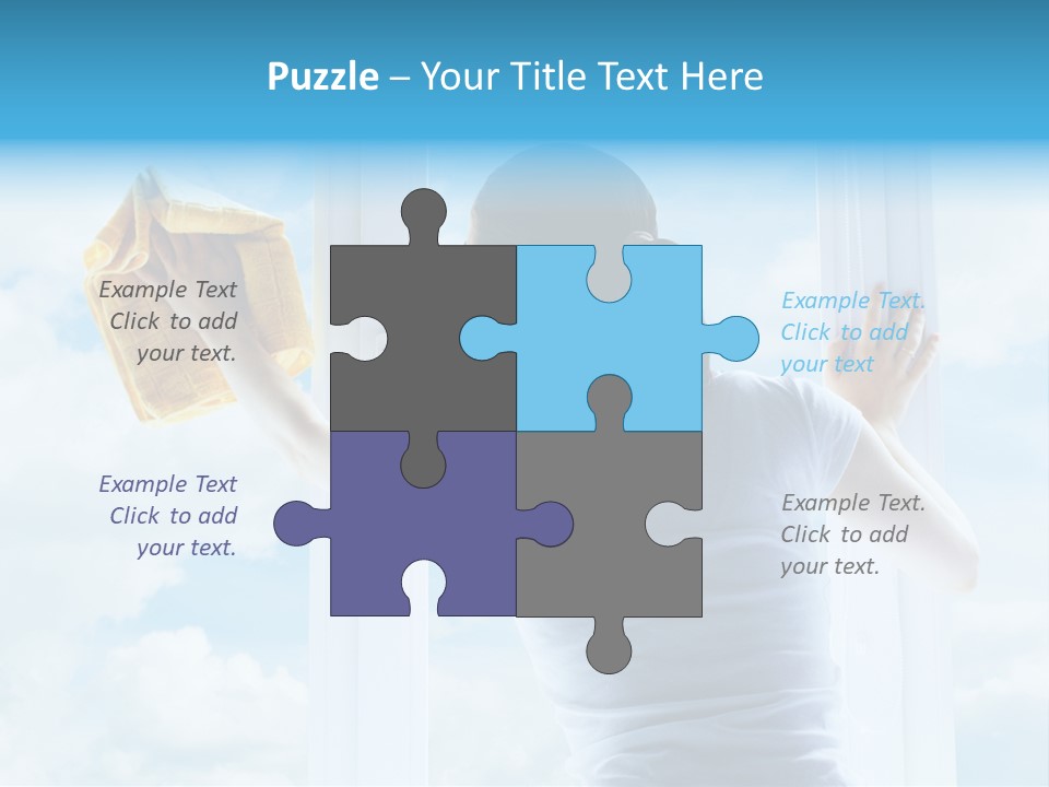 Frame Housework Occupation PowerPoint Template