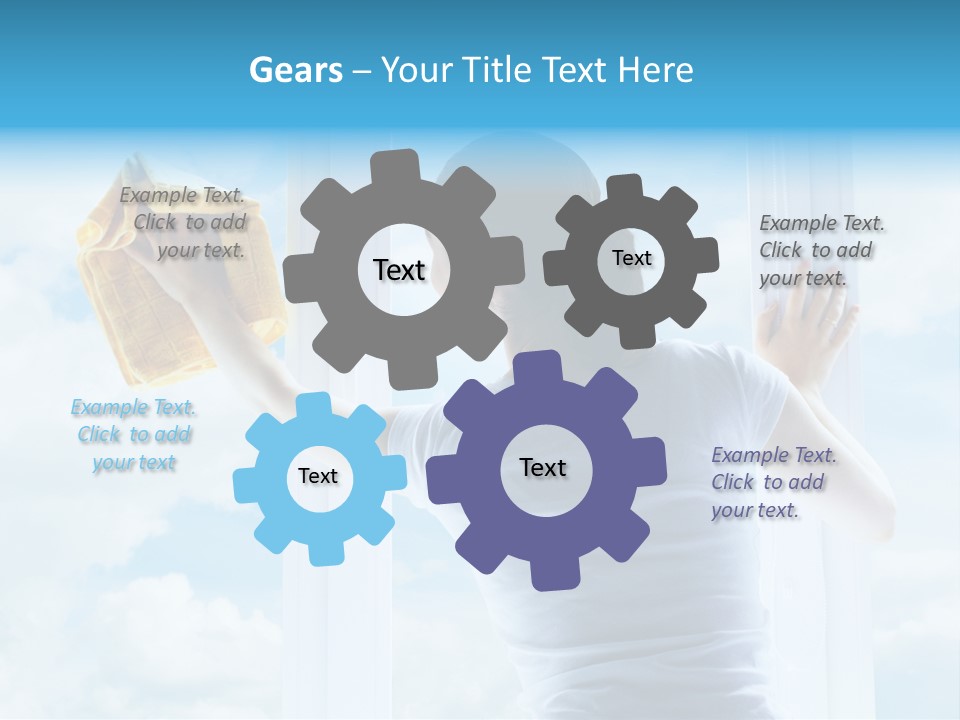 Frame Housework Occupation PowerPoint Template