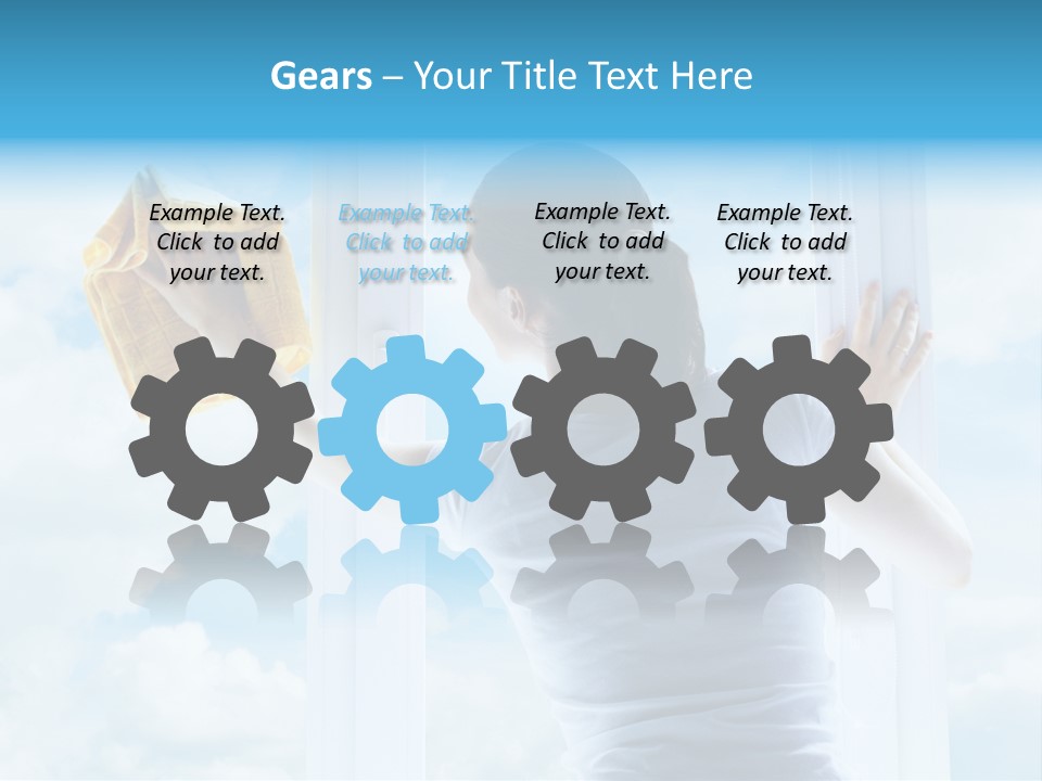 Frame Housework Occupation PowerPoint Template