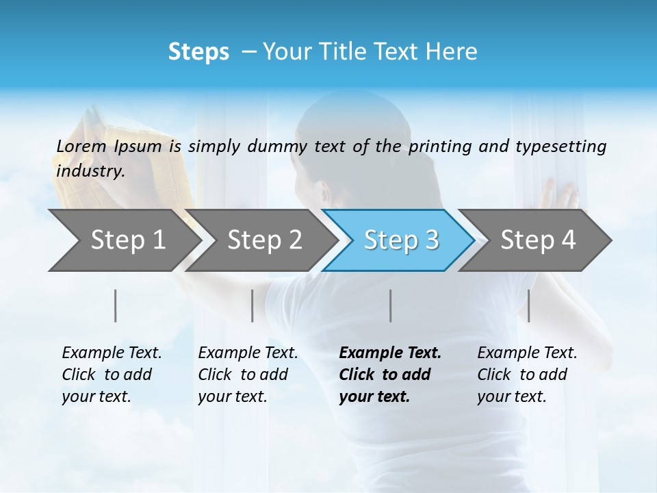 Frame Housework Occupation PowerPoint Template
