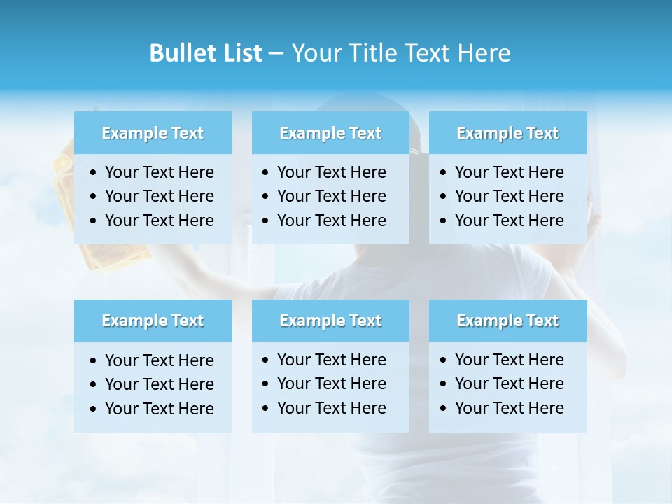 Frame Housework Occupation PowerPoint Template