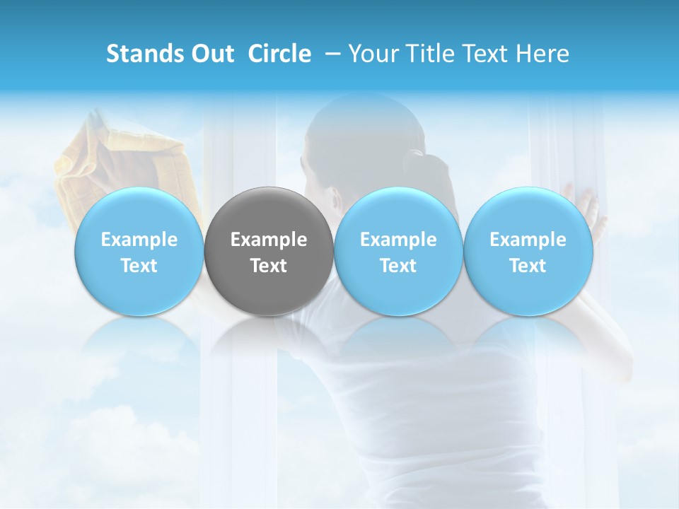 Frame Housework Occupation PowerPoint Template