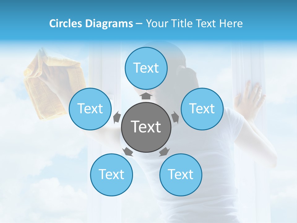 Frame Housework Occupation PowerPoint Template