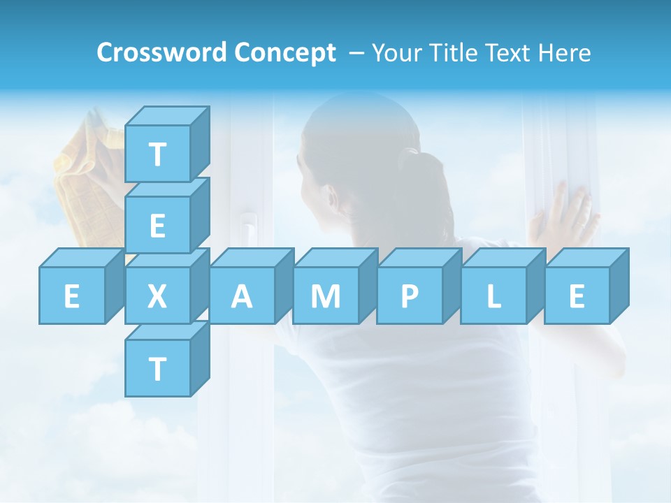 Frame Housework Occupation PowerPoint Template