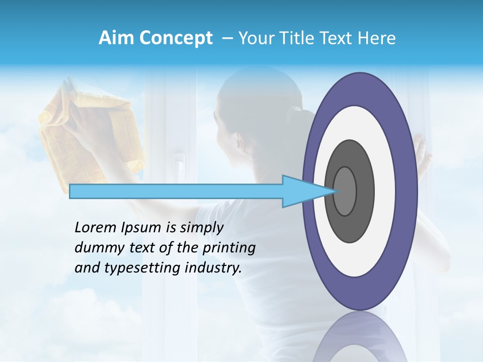 Frame Housework Occupation PowerPoint Template