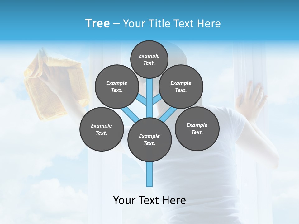 Frame Housework Occupation PowerPoint Template