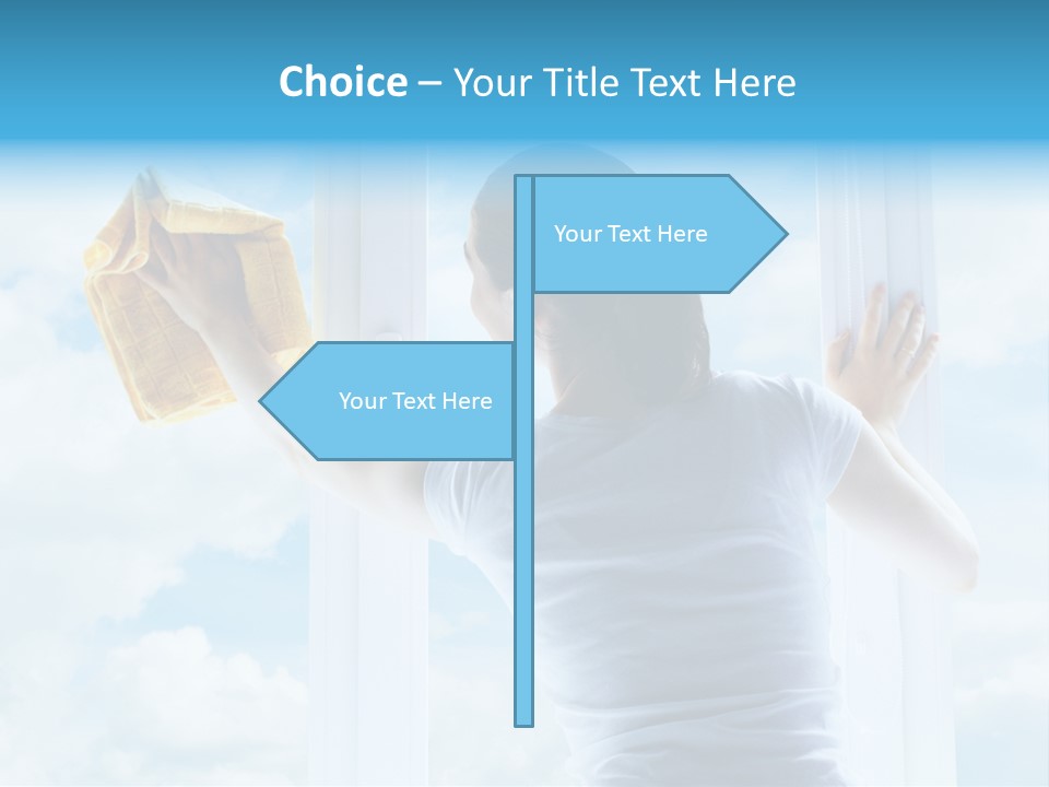 Frame Housework Occupation PowerPoint Template