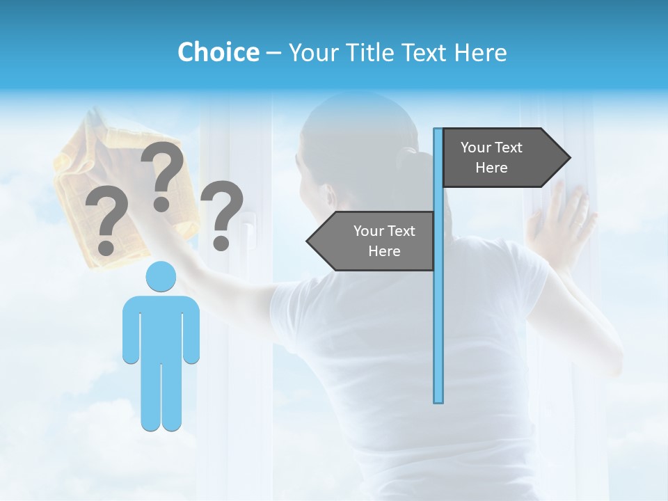 Frame Housework Occupation PowerPoint Template