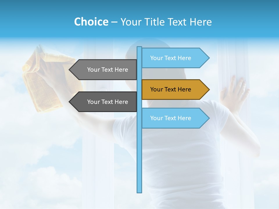 Frame Housework Occupation PowerPoint Template