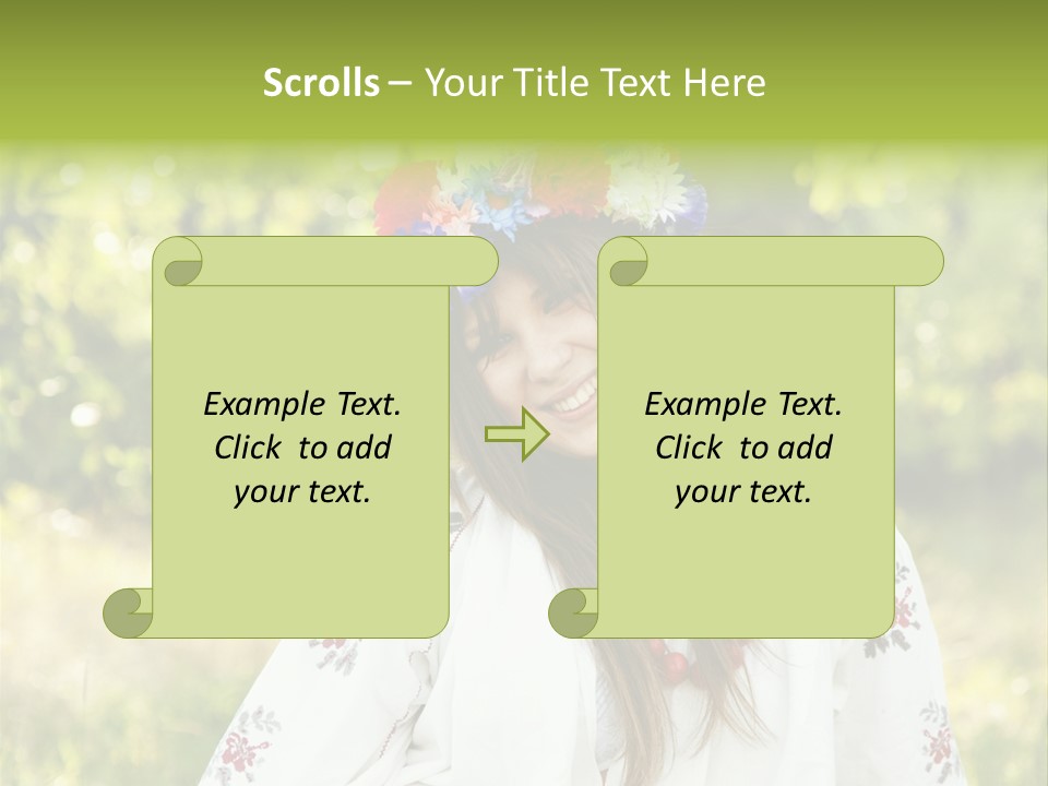 Style Summer People PowerPoint Template