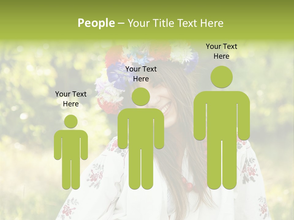 Style Summer People PowerPoint Template