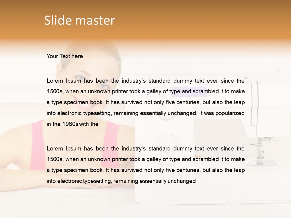 Only Indoor Glad PowerPoint Template