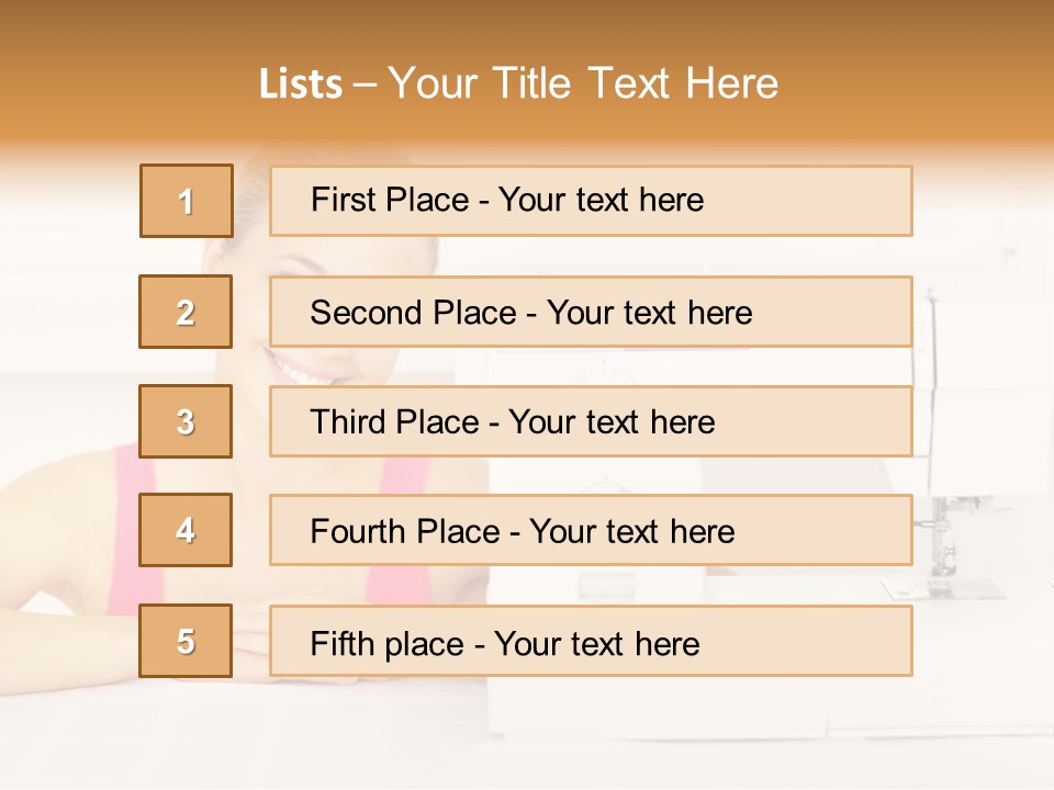 Only Indoor Glad PowerPoint Template
