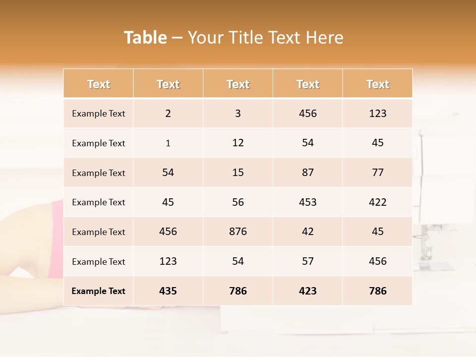 Only Indoor Glad PowerPoint Template