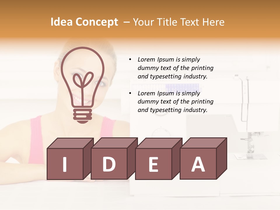 Only Indoor Glad PowerPoint Template