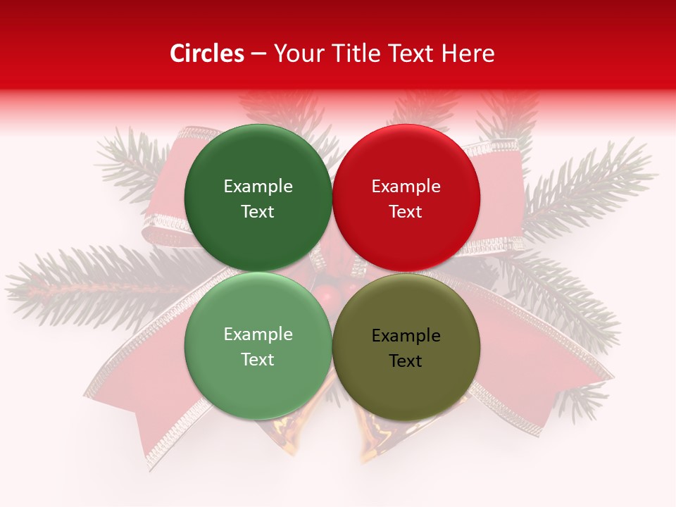 Red Green Year PowerPoint Template