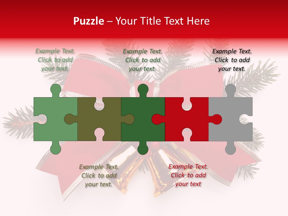 Red Green Year PowerPoint Template