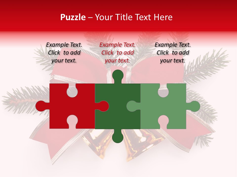 Red Green Year PowerPoint Template