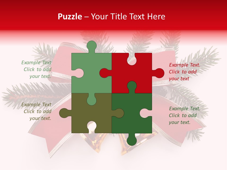 Red Green Year PowerPoint Template