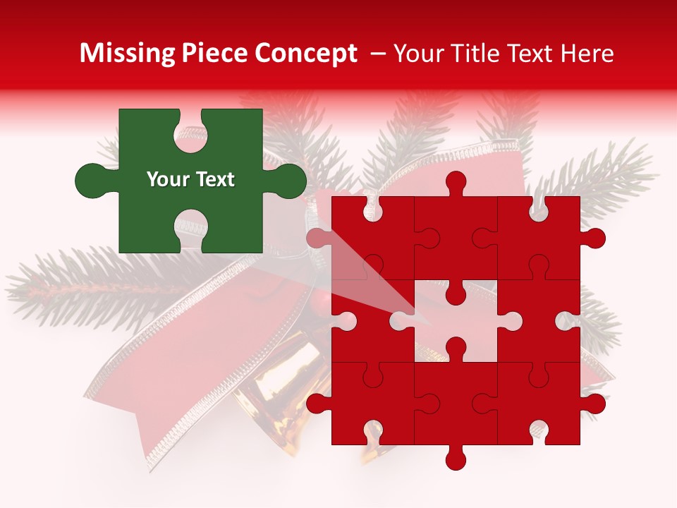 Red Green Year PowerPoint Template