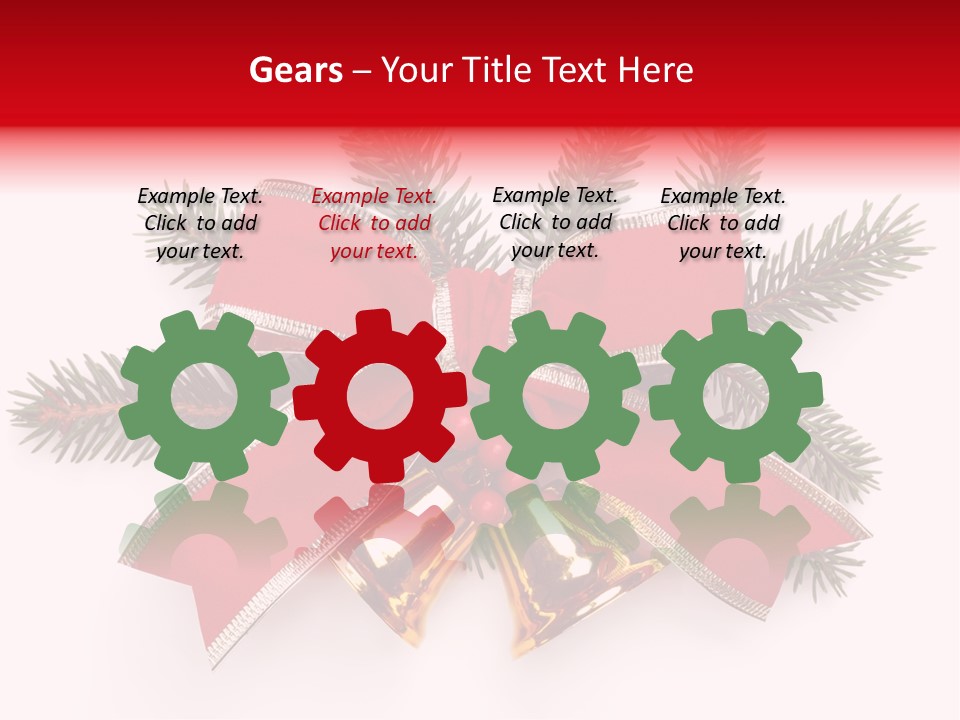 Red Green Year PowerPoint Template