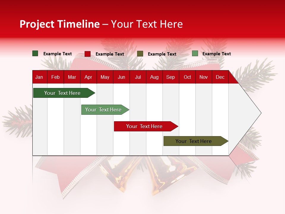 Red Green Year PowerPoint Template