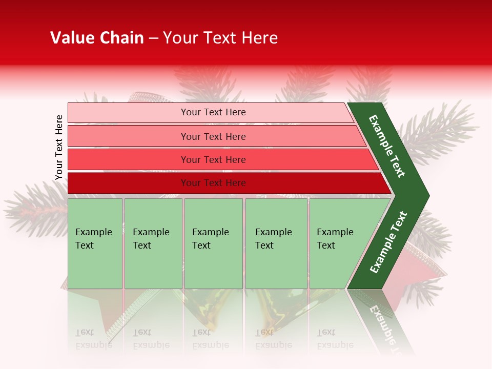 Red Green Year PowerPoint Template