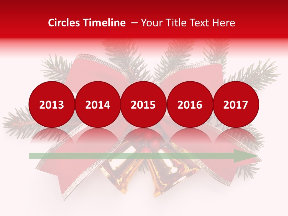 Red Green Year PowerPoint Template