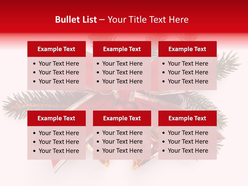 Red Green Year PowerPoint Template