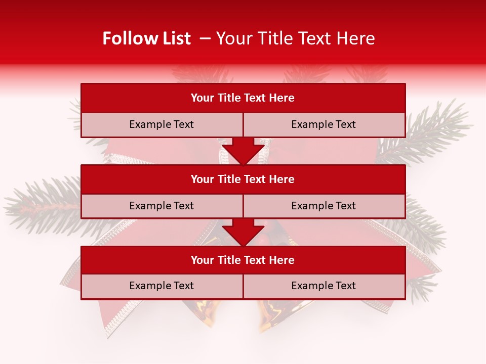 Red Green Year PowerPoint Template