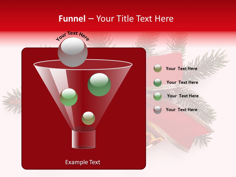 Red Green Year PowerPoint Template