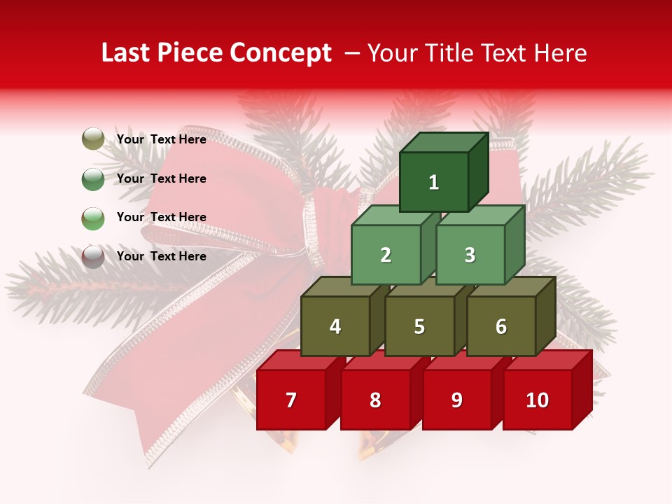 Red Green Year PowerPoint Template