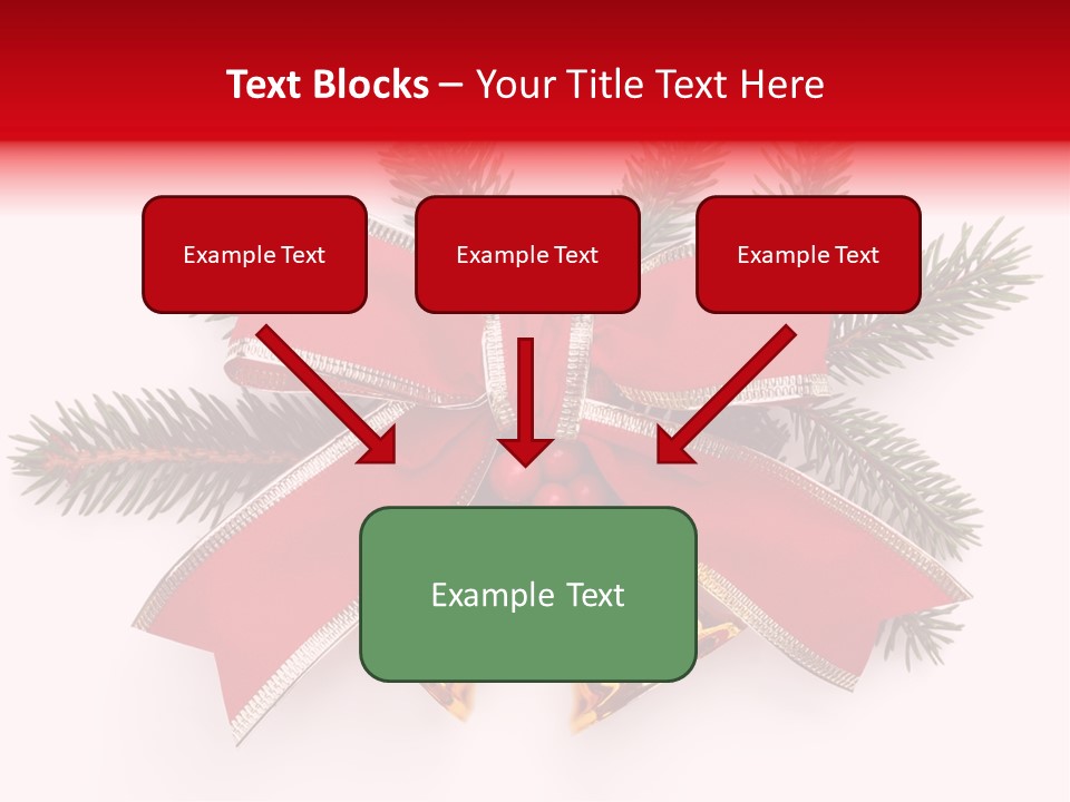 Red Green Year PowerPoint Template